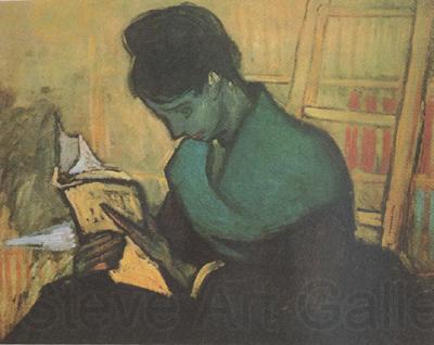 Vincent Van Gogh L'Arlesienne:Madame Ginoux with Gloves and Umbrella (nn04)